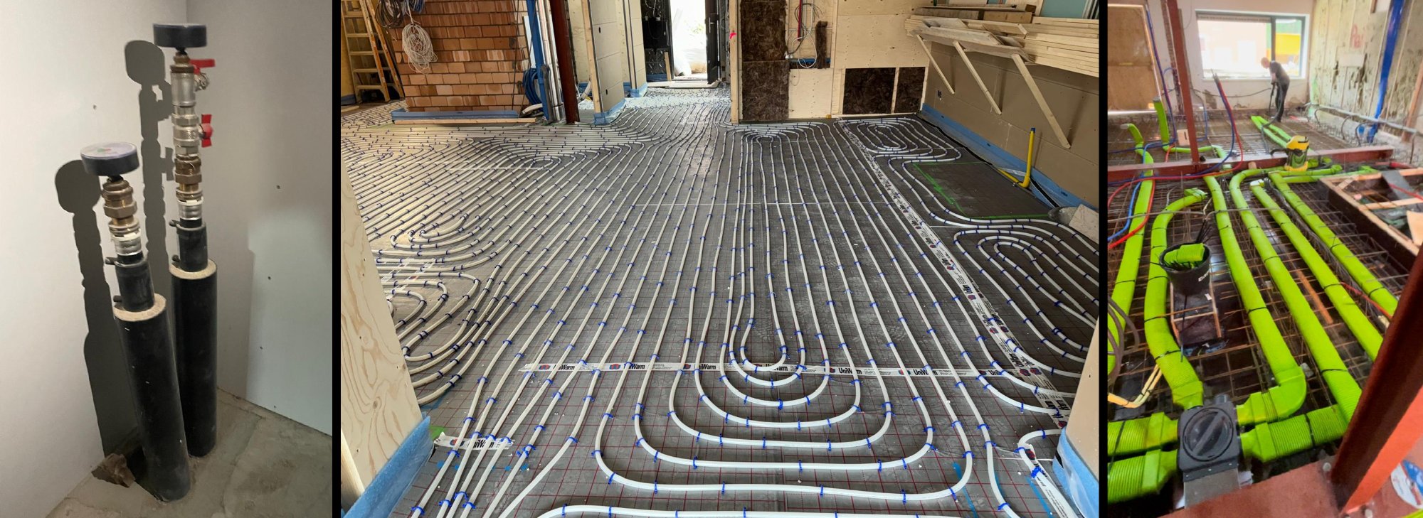 Den Haag project - vloerverwarming, leidingwerk en installatie